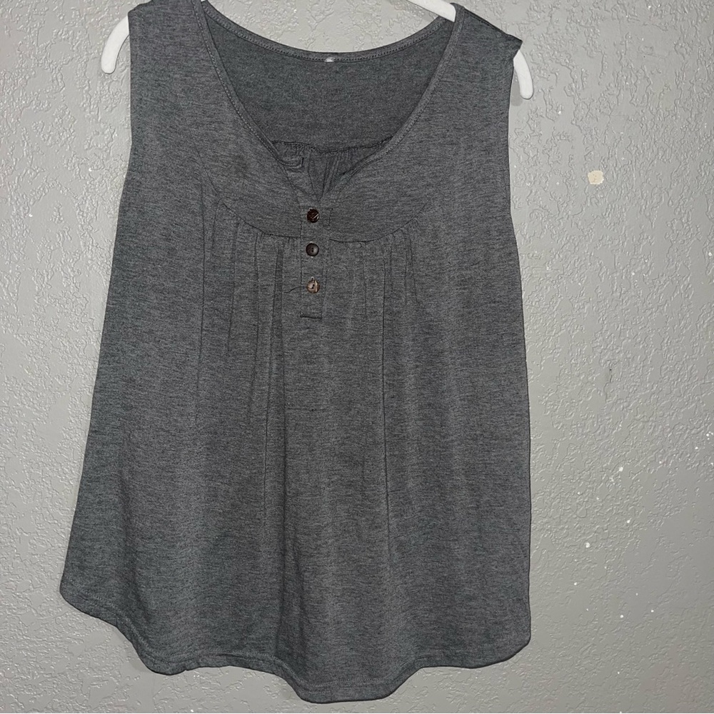 Grey tunic tee